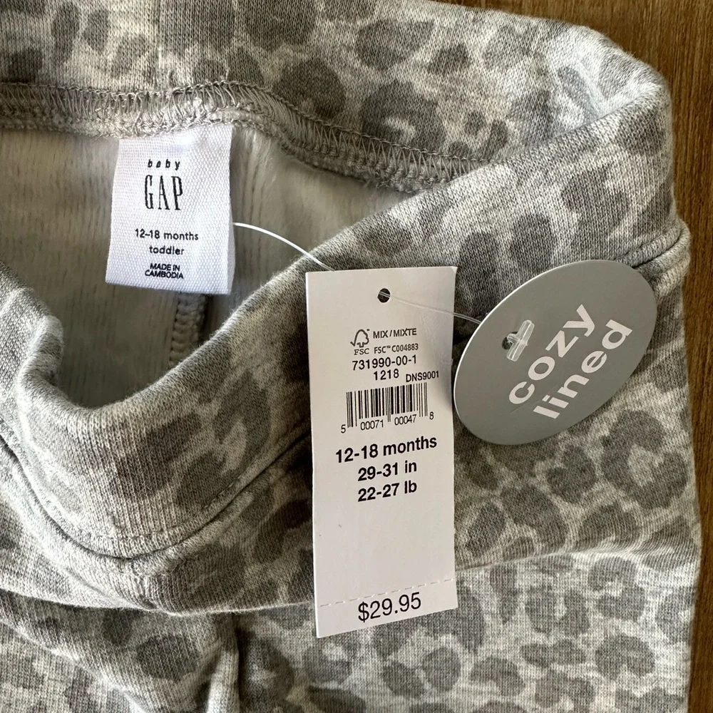 Baby‎ Gap | Cozy Sherpa Lined Leggings Size: 12-18m